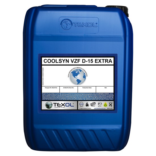 COOLSYN™ VZF D-15 EXTRA Üstün Performanslı Suda Çözünebilen Soğutma Yağı